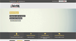 Desktop Screenshot of birlikboya.com